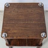 Art Deco oak side table - 1930s