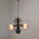 Vintage Mazzega Murano Pendant Light with 3 Glass Globes, Italy, circa 1970