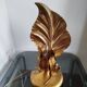 Desk lamp with floral decoration, 1970s