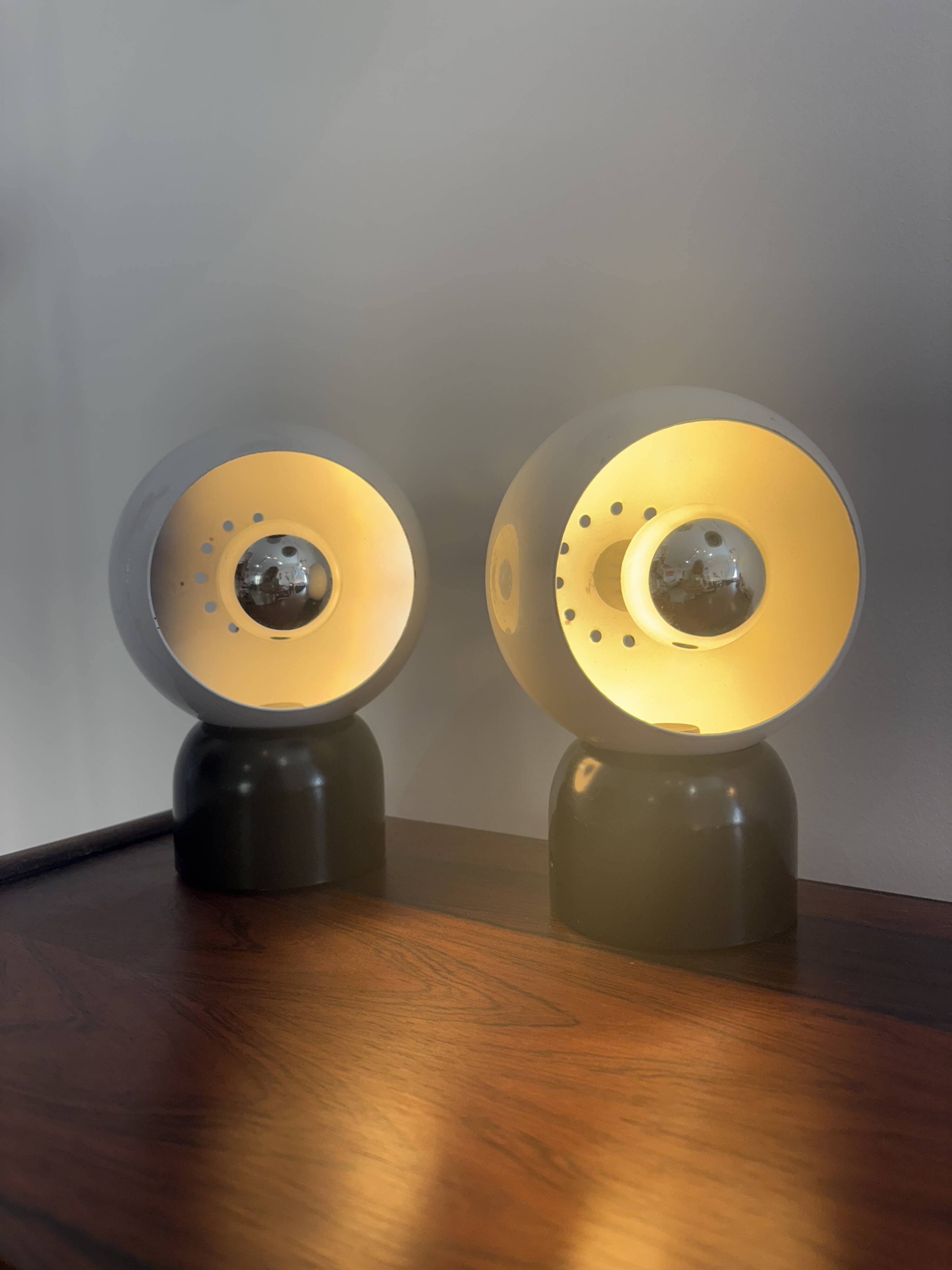 Paire de lampes Eyeball - Italie