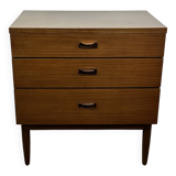Vintage 1960 Wrighton English Teak Chest of Drawers