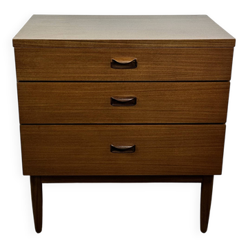 Commode anglaise en teck vintage 1960 Wrighton