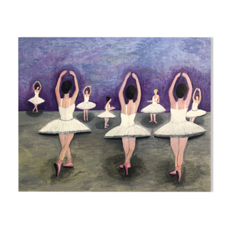 Painting dancers