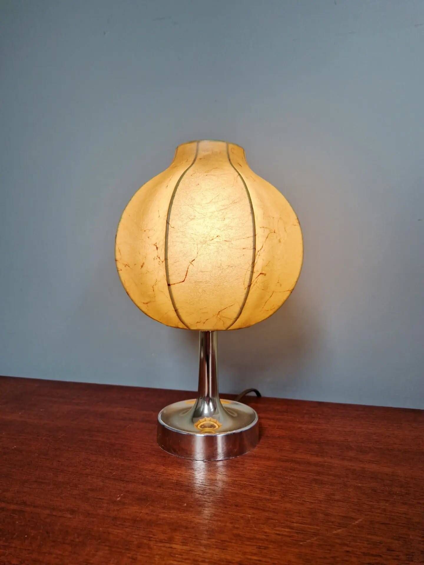 Lampe de table Cocoon, Goldkant Leuchten, 1960