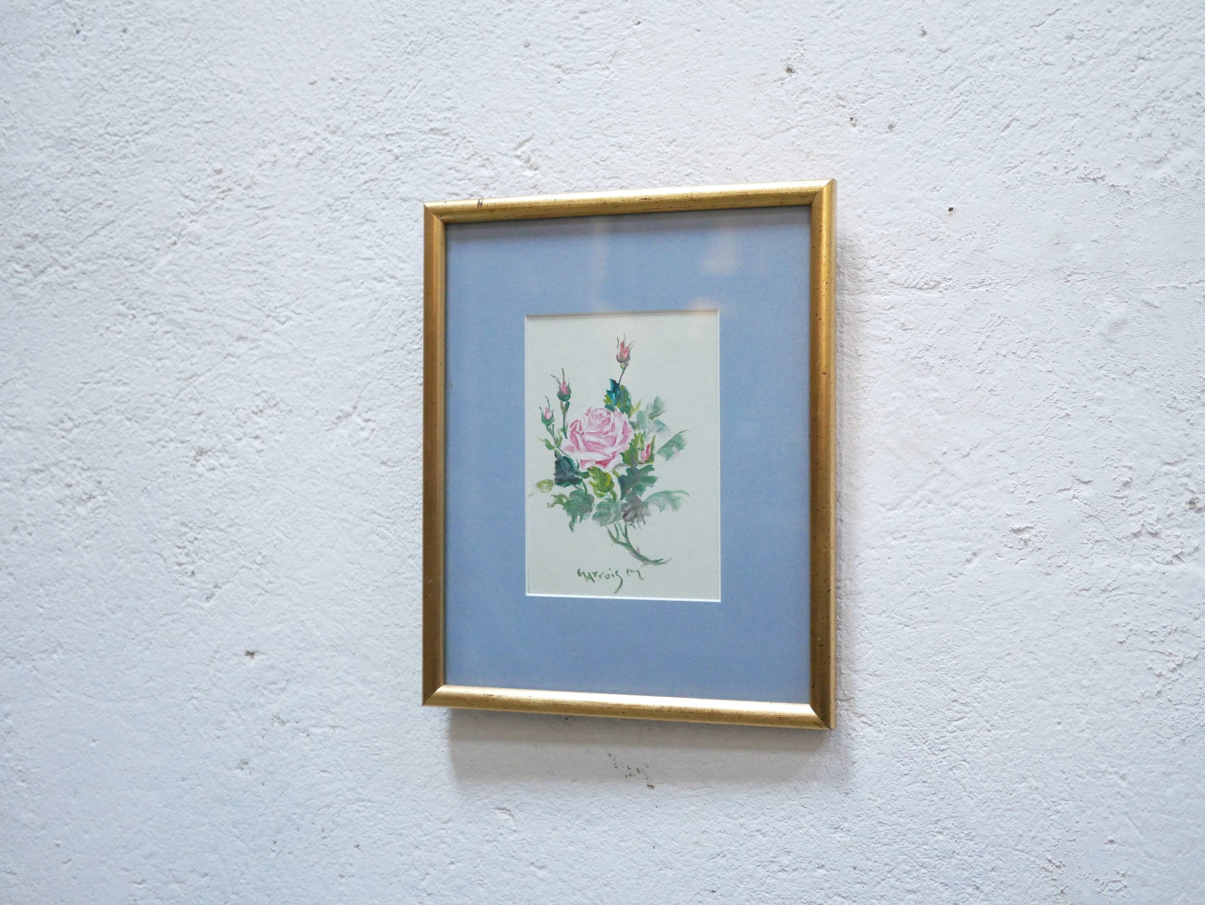 Old painting on paper