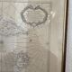 Vintage framed map of Guadeloupe