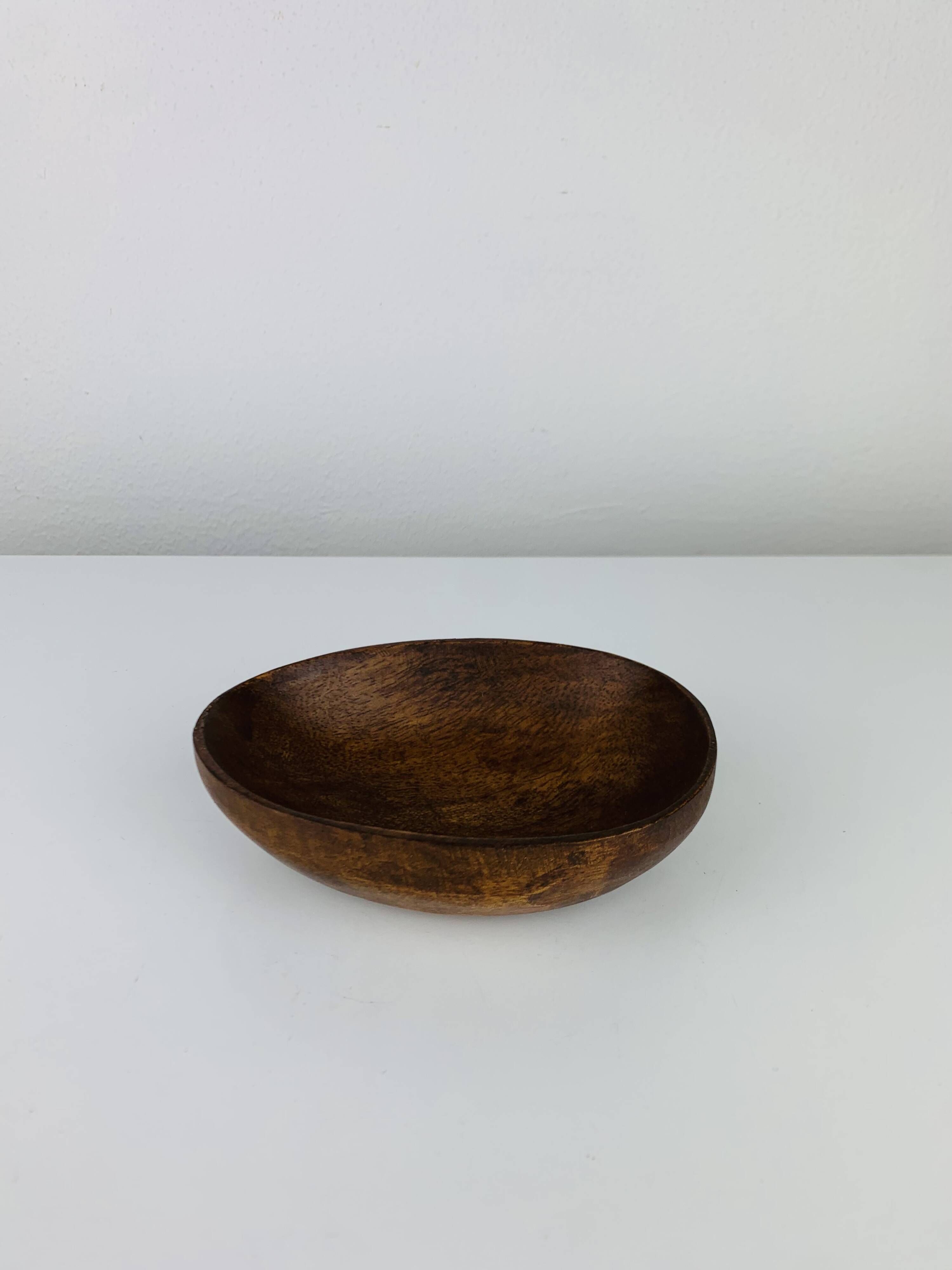 Scandinavian teak catchall, 1960s