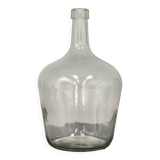 Dame Jeanne vintage transparent glass carboy 25cm