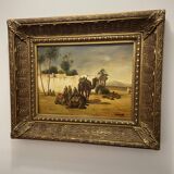 Painting on wood