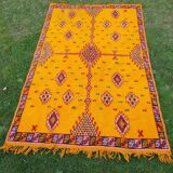 Handmade Berber carpet in wool 196 x 310cm