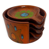 Pop ashtrays 1970