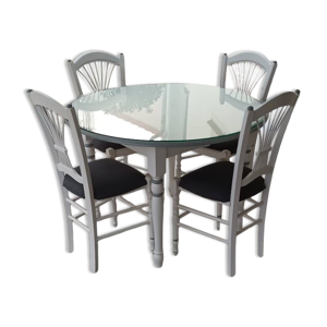 Table ronde extensible