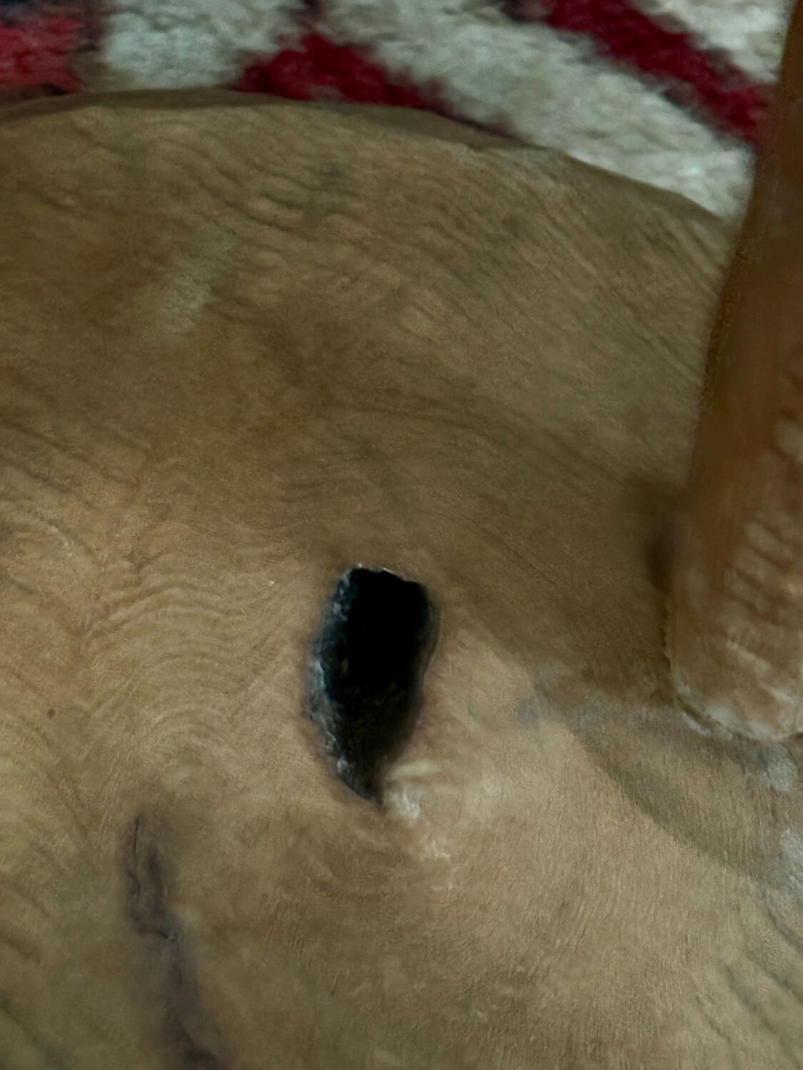 Brutalist tripod stool