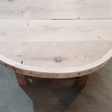 Table de ferme ovale