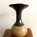 Large brutalist ceramic vase