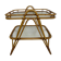 Vintage rattan table side table bamboo rattan 60's