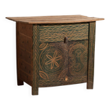 Antique green primitive style chest of drawers (circa 1920) #71