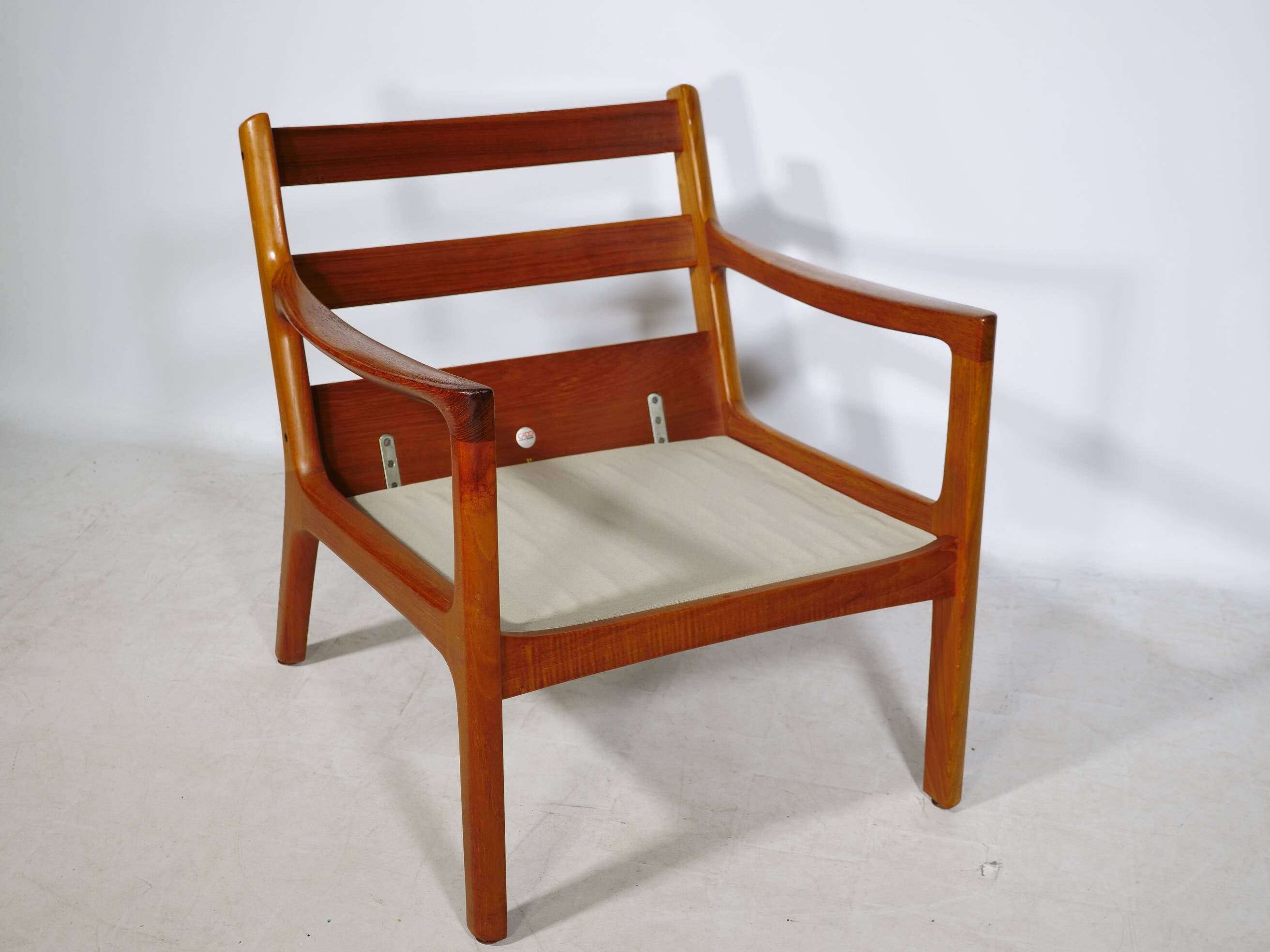 Senator Lounge Chair in Teak by Ole Wanscher for Cado Denmark, 1960s