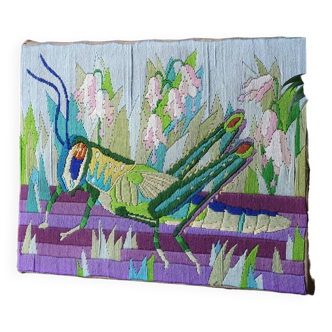 Wool tapestry paintings