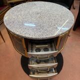 Gyrator dentist's cabinet