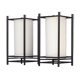 Pair of vintage Japanese style bedside lamps, 1980s