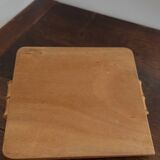 Wooden and bamboo glazed tray