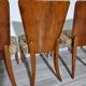 Dining chairs by Jindrich Halabala