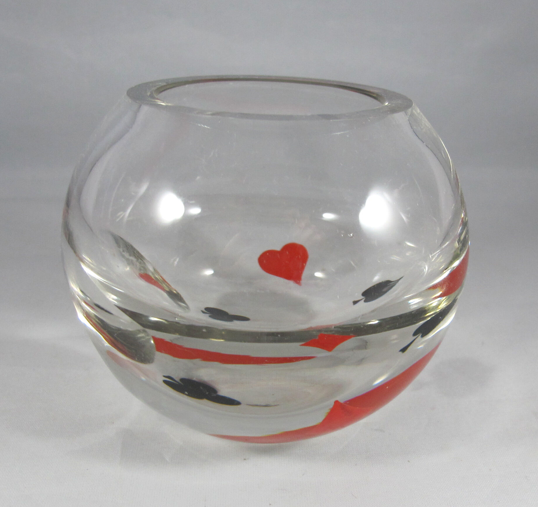Vide poche en verre