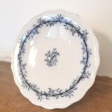 English earthenware compotier Brown Westhead Moore - Co