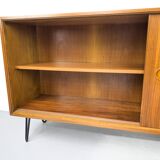 Walnut sideboard with sliding doors by Franzmeyer, 1959