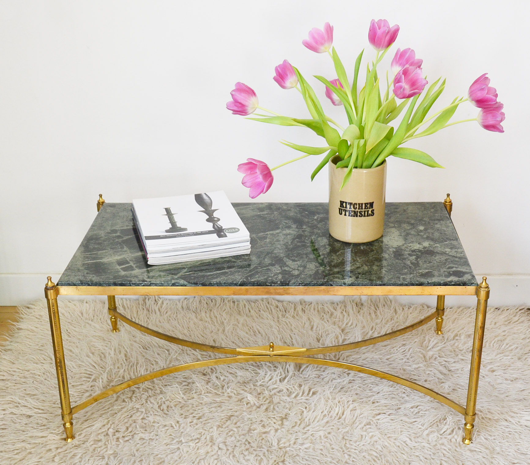 Coffee table marble 60