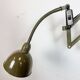 Green Industrial Military Gooseneck Scissor Wall Lamp from Elektroinstala,