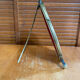 Antique mirror louis xv shell shape rococo bronze #
