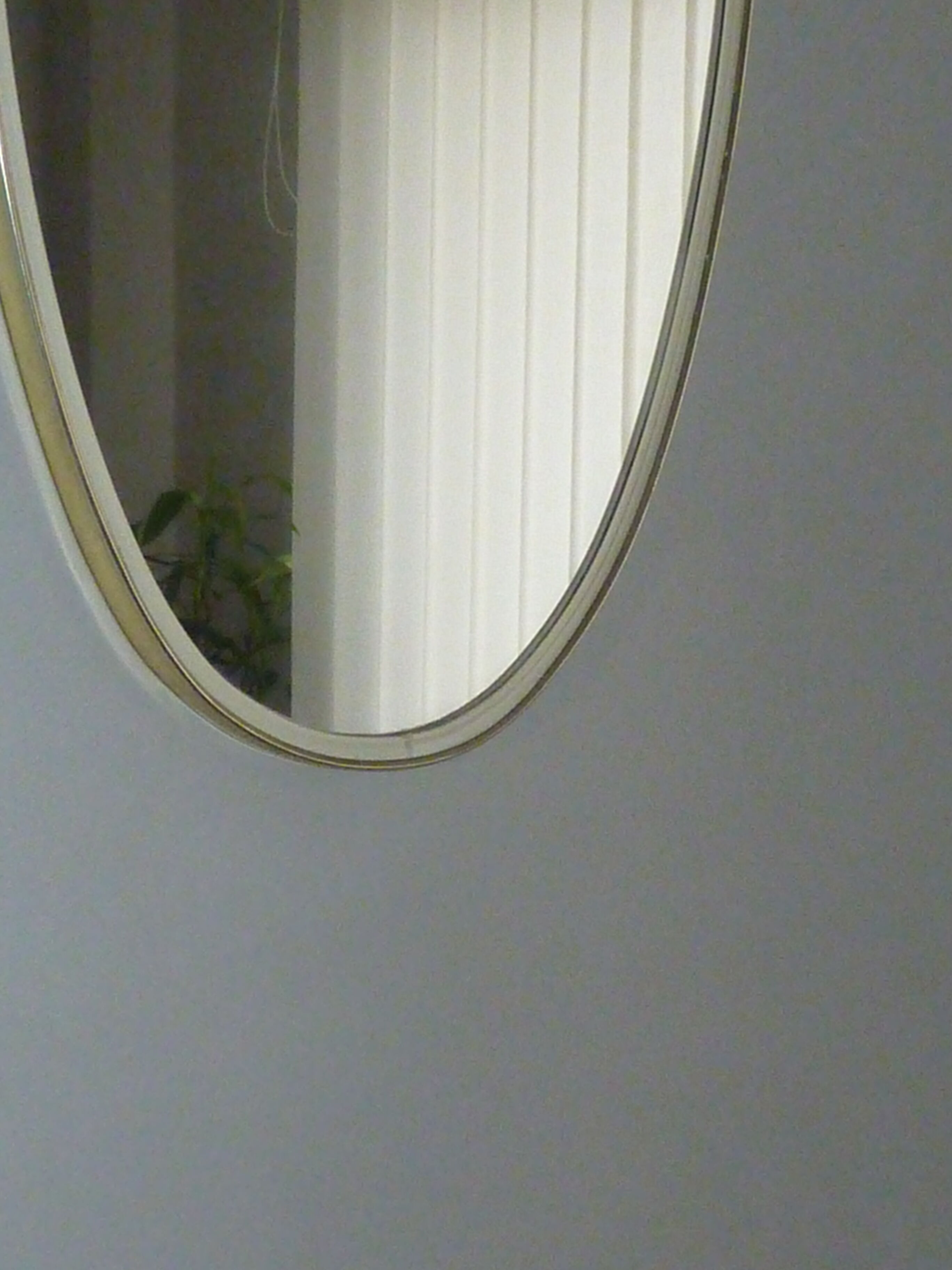 Miroir asymétrique rétroviseur vintage - 40x26cm