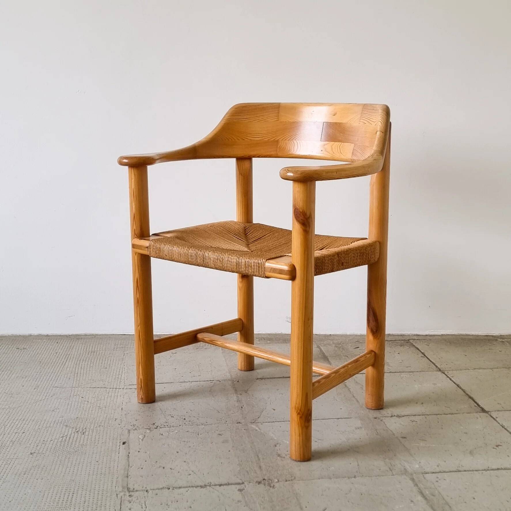 Dining chairs in pine wood by Rainer Daumiller - Set of 4