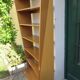 Asymmetrical two-coloured wooden library, Denmark 1990