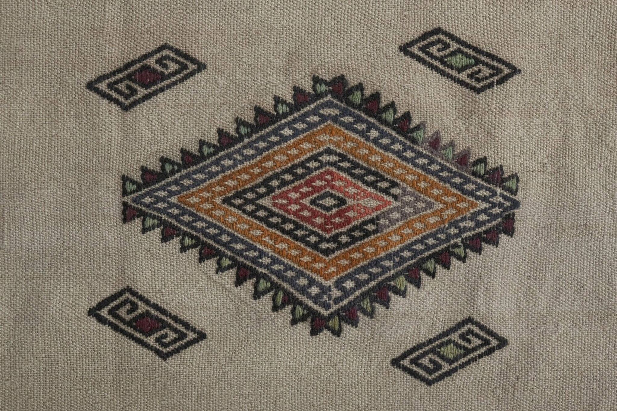 Tapis de couloir turc vintage 58x417 cm