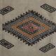 Vintage Turkish hallway rug 58x417 cm