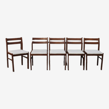 Set of elm chairs