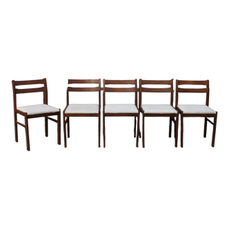 Lot de chaises en orme