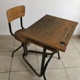 Adjustable school desk from the 1930s