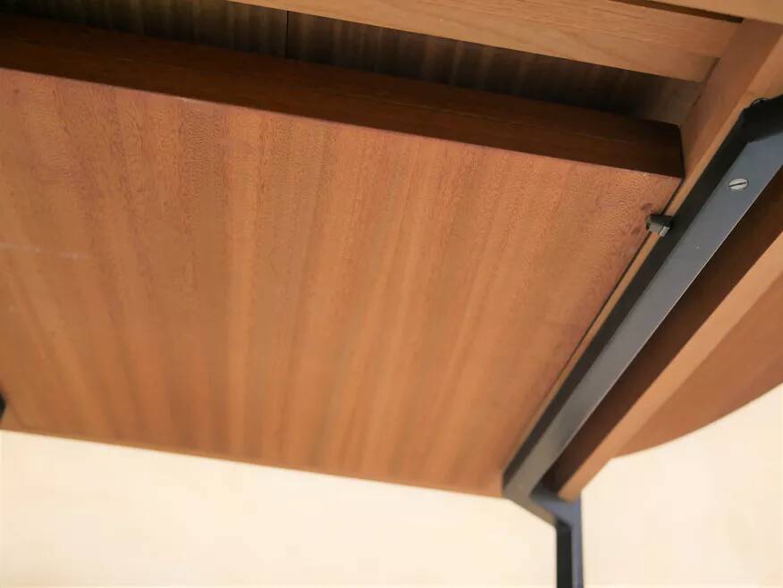 Vintage extendable dining table by Pierre Guariche