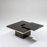 Lacquered wood bar table, 1970s