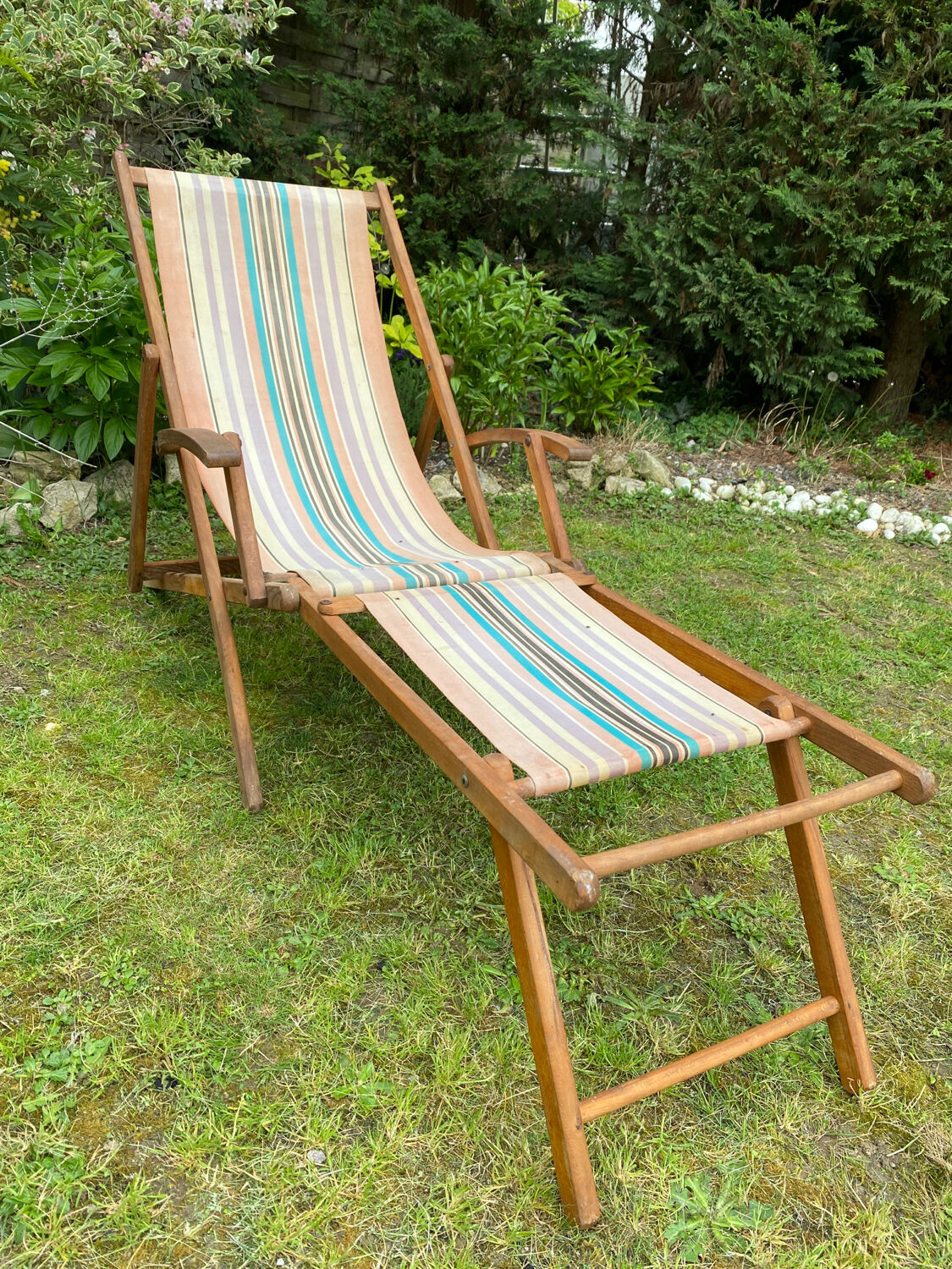 Vintage longue chair