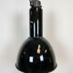 Industrial bauhaus black enamel pendant lamp, 1930s