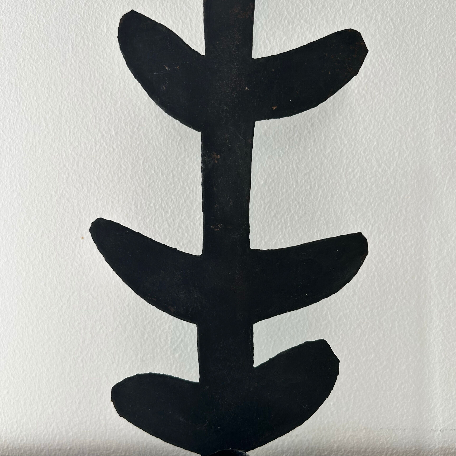 Bougeoir brutaliste graphique