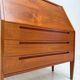 1960s Danish teak secretary desk by Kai Kristiansen for Tørring Møbelfabrik