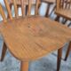 Set of 18 Scandinavian style bistro chairs, 60s