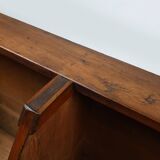 Antique 19th century rustic French trough or alternative storage unit in pi