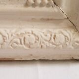 Mirror Louis Philippe white chalky 43x52cm